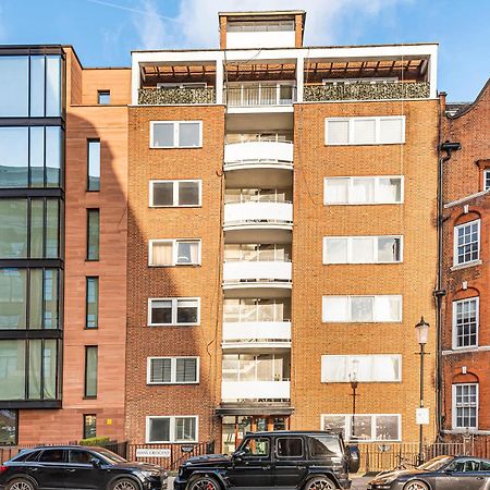 Elegant Ground Floor Apartment With Ac In Knightsbridge Steps Away From Harrods London Eksteriør billede